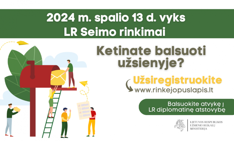 2024 m. Spalio 13d. LR Seimo rinkimai