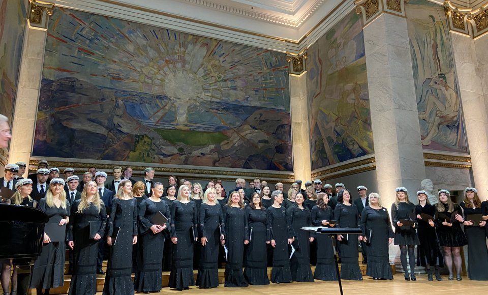  Kauno valstybinio choro Padėkos koncertas Norvegijai ir Jo Didenybei Karaliui