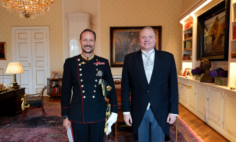 AMBASADORIUS VYTAUTAS PINKUS ĮTEIKĖ SKIRIAMUOSIUS RAŠTUS